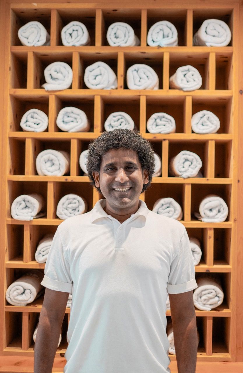 Pradeeph - Unser ayurvedischer Masseur im Wohlfühlhaus aus Sri Lanka